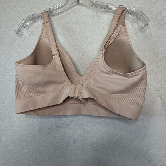Bali Womens XL Light Pink Comfort Revolution Wireless Padded T-Shirt Bra DF3380 - Picture 5 of 13